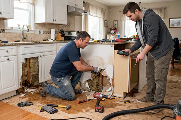 Kitchen Water Damage Repair Rialto