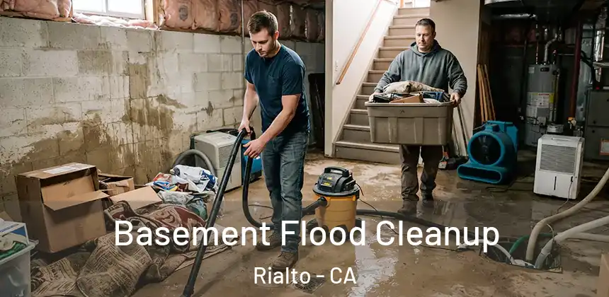 Basement Flood Cleanup Rialto - CA
