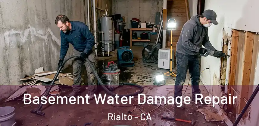  Basement Water Damage Repair Rialto - CA