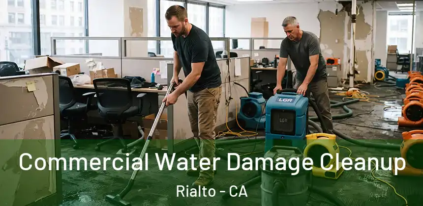  Commercial Water Damage Cleanup Rialto - CA