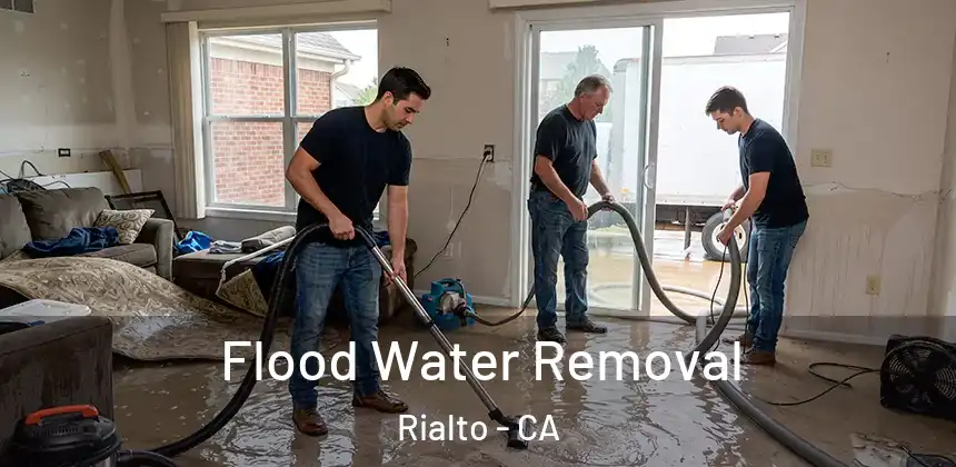 Flood Water Removal Rialto - CA