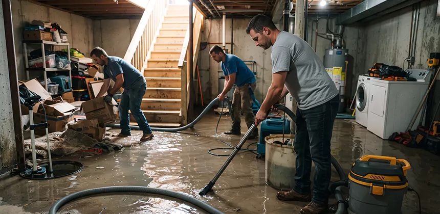 Emergency Basement Flooding Clean Up Service in Rialto