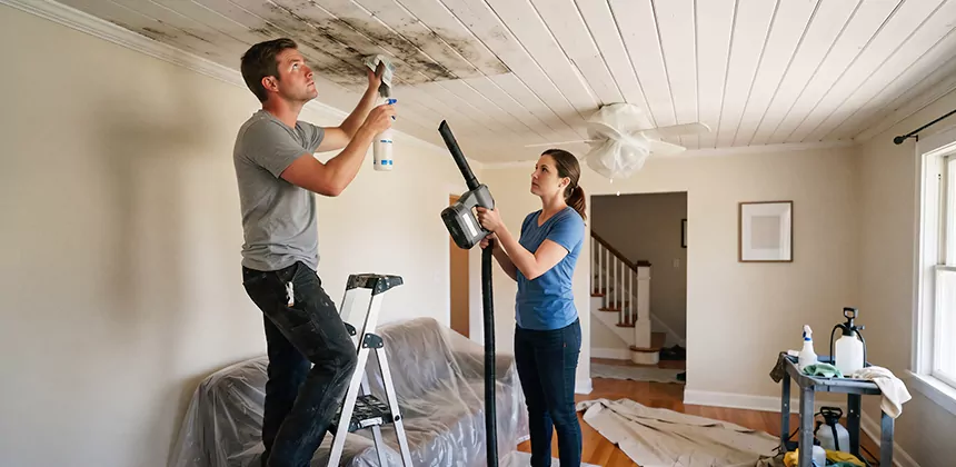 Ceiling Mold Treatment in Rialto