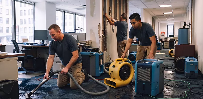 Emergency Commercial Water Damage Repair in Rialto