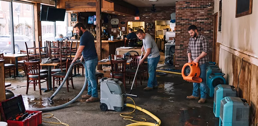 Emergency Commercial Water Damage Restoration in Rialto