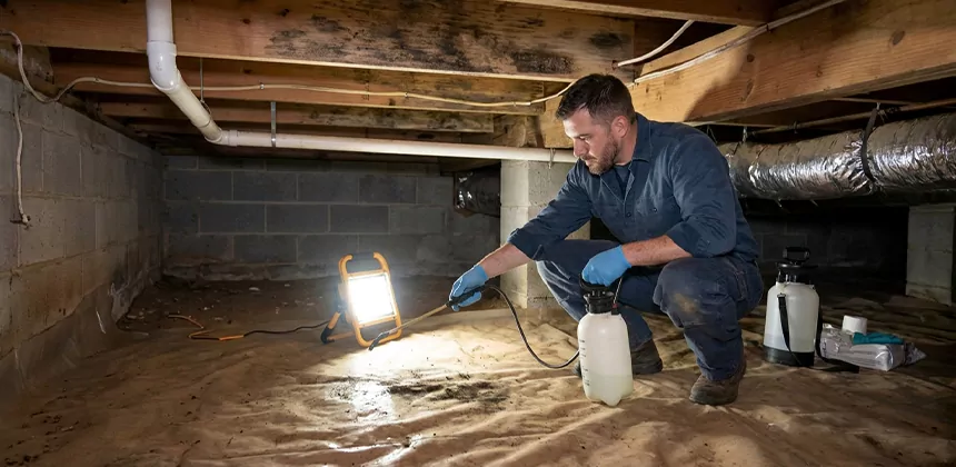 Crawl Space Mold Treatment in Rialto
