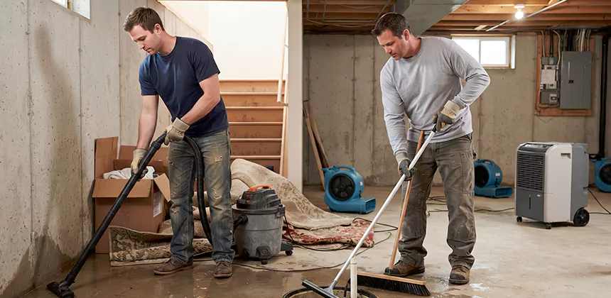 Basement Flood Water Removal in Rialto