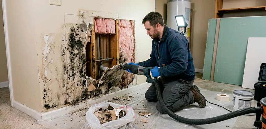 Black Mold Drywall Repair in Rialto