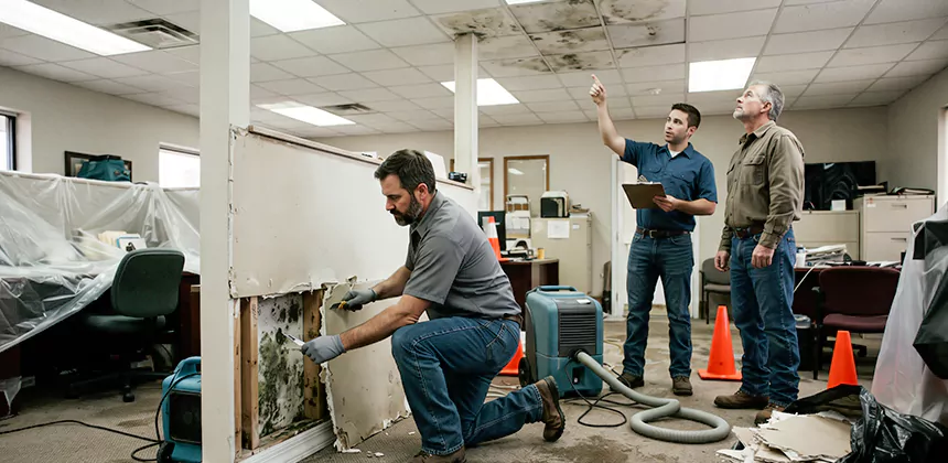 Commercial Mold Damage in Rialto
